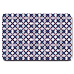 Kaleidoscope Tiles Large Doormat  by jumpercat