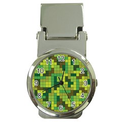 Tetris Camouflage Forest Money Clip Watches