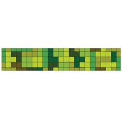 Tetris Camouflage Forest Large Flano Scarf  by jumpercat