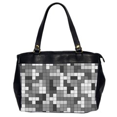 Tetris Camouflage Urban Office Handbags (2 Sides)  by jumpercat