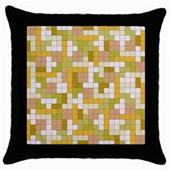 Tetris Camouflage Desert Throw Pillow Case (Black)