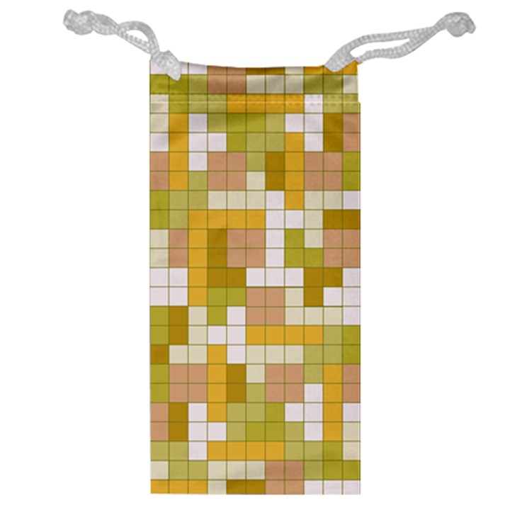 Tetris Camouflage Desert Jewelry Bag