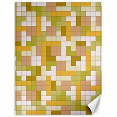 Tetris Camouflage Desert Canvas 18  X 24   by jumpercat