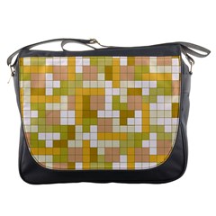 Tetris Camouflage Desert Messenger Bags