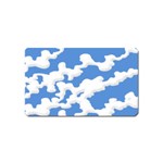 Cloud Lines Magnet (Name Card) Front