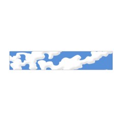 Cloud Lines Flano Scarf (mini) by jumpercat