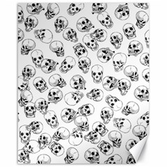 A Lot Of Skulls White Canvas 16  X 20   by jumpercat