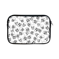 A Lot Of Skulls White Apple Ipad Mini Zipper Cases by jumpercat