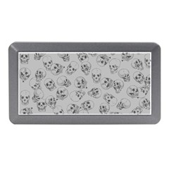 A Lot Of Skulls Grey Memory Card Reader (mini) by jumpercat