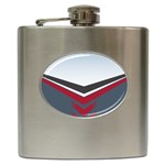 Modern Shapes Hip Flask (6 oz) Front