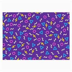 Retro Wave 1 Large Glasses Cloth by jumpercat