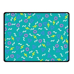 Retro Wave 4 Fleece Blanket (small) by jumpercat