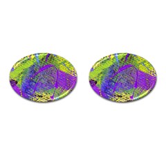 Ink Splash 02 Cufflinks (oval) by jumpercat