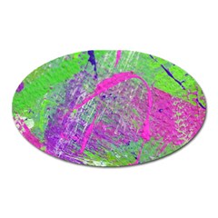 Ink Splash 03 Oval Magnet by jumpercat