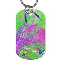 Ink Splash 03 Dog Tag (one Side)