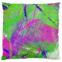 Ink Splash 03 Large Cushion Case (two Sides)