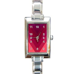 Tri 02 Rectangle Italian Charm Watch