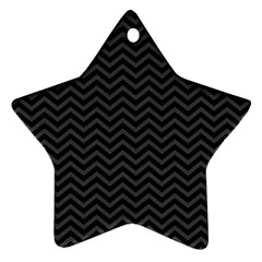 Dark Chevron Ornament (Star)