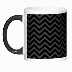 Dark Chevron Morph Mugs by jumpercat