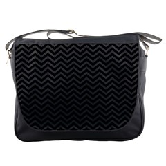 Dark Chevron Messenger Bags