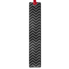 Dark Chevron Large Book Marks by jumpercat