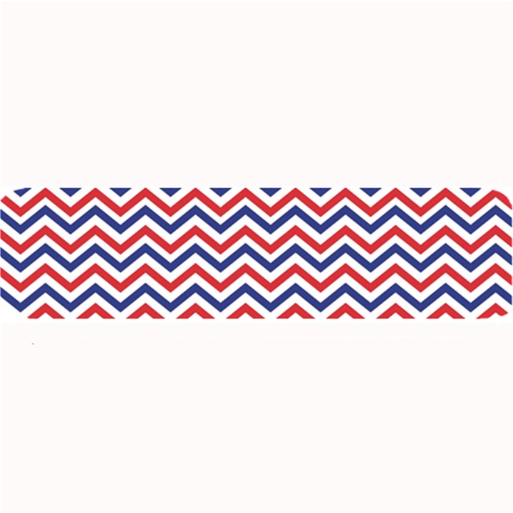 Navy Chevron Large Bar Mats