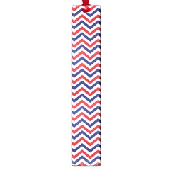 Navy Chevron Large Book Marks by jumpercat