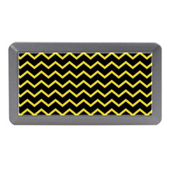 Yellow Chevron Memory Card Reader (mini) by jumpercat