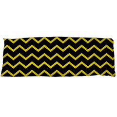 Yellow Chevron Body Pillow Case (dakimakura)