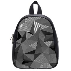 Geometric Doodle School Bag (small) by jumpercat