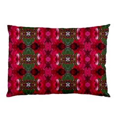 Christmas Colors Wrapping Paper Design Pillow Case (two Sides)