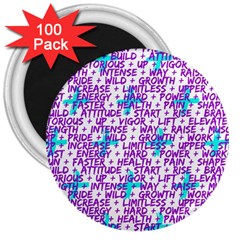 Hard Workout 3  Magnets (100 pack)