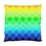 art deco rain bow Standard Cushion Case (Two Sides) Back