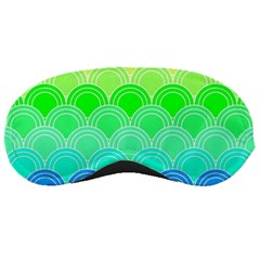 Art Deco Rain Bow Sleeping Masks by NouveauDesign