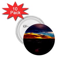 India Sunset Sky Clouds Mountains 1 75  Buttons (10 Pack) by BangZart