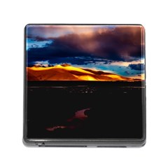India Sunset Sky Clouds Mountains Memory Card Reader (square) by BangZart
