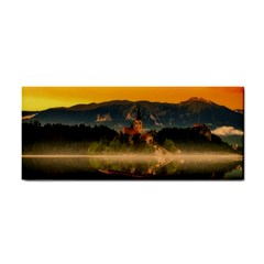 Bled Slovenia Sunrise Fog Mist Cosmetic Storage Cases by BangZart