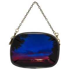 Canada Lake Night Evening Stars Chain Purses (two Sides)  by BangZart