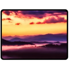 Great Smoky Mountains National Park Fleece Blanket (large)  by BangZart