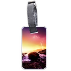 California Sea Ocean Pacific Luggage Tags (one Side)  by BangZart