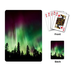 Aurora Borealis Northern Lights Playing Card