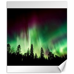 Aurora Borealis Northern Lights Canvas 8  X 10 