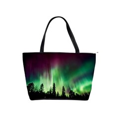 Aurora Borealis Northern Lights Shoulder Handbags by BangZart