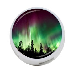 Aurora Borealis Northern Lights 4-Port USB Hub (Two Sides) 