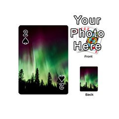 Aurora Borealis Northern Lights Playing Cards 54 (Mini) 