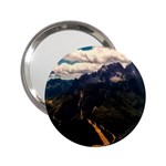 Italy Valley Canyon Mountains Sky 2.25  Handbag Mirrors Front