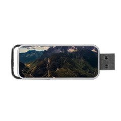 Italy Valley Canyon Mountains Sky Portable Usb Flash (two Sides)