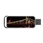 Budapest Hungary Liberty Bridge Portable USB Flash (Two Sides) Back