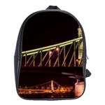 Budapest Hungary Liberty Bridge School Bag (XL) Front