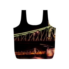 Budapest Hungary Liberty Bridge Full Print Recycle Bags (s) 